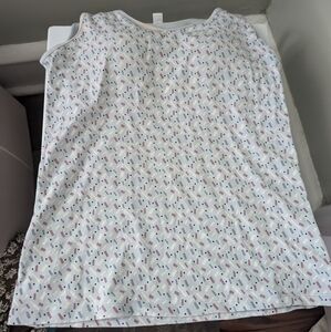 Patterned Tank w Built in Bra ("Bra Top")